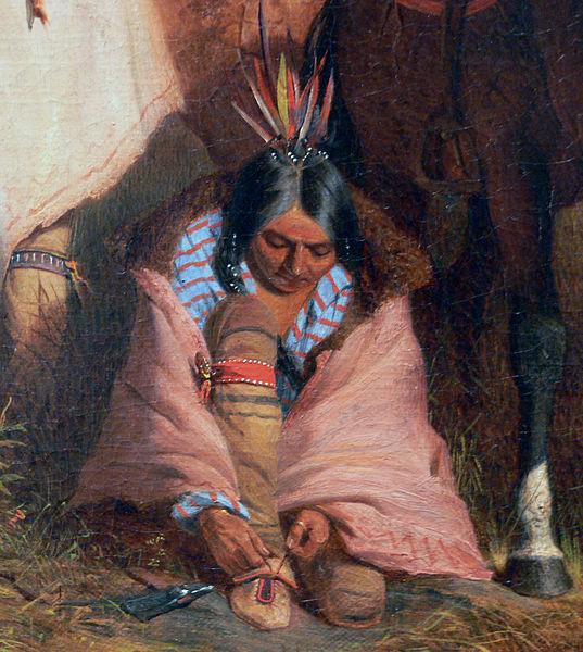 Charles Deas A Group of Sioux, detail Spain oil painting art